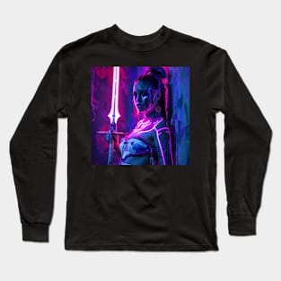 Swordswoman Long Sleeve T-Shirt